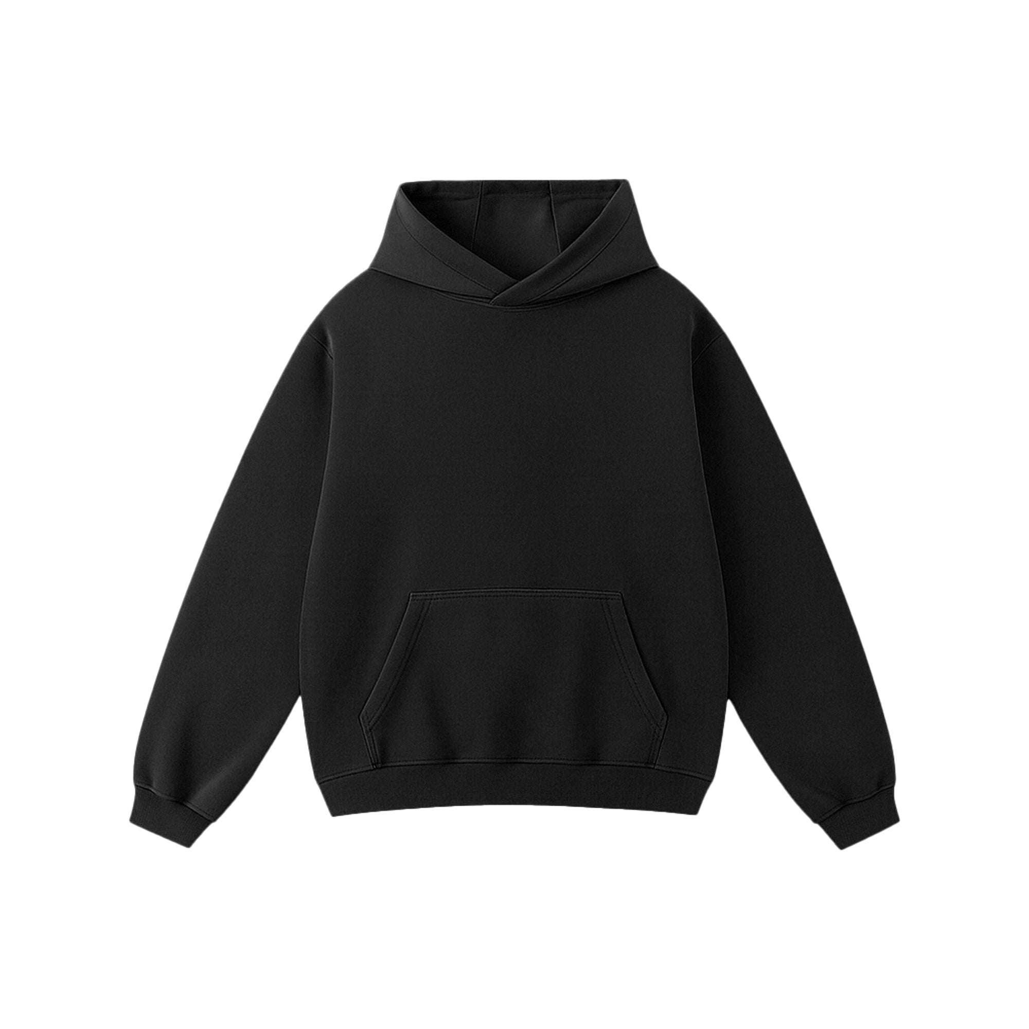 Classic Black Oversized Hoodie