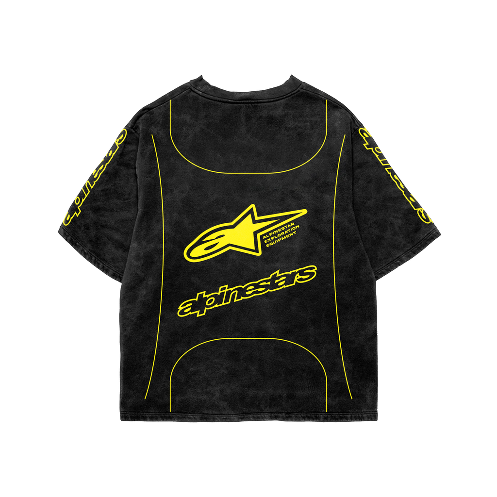 Alpinestar2 Acid Wash Oversized Tee