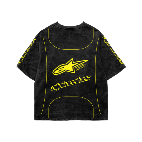 Alpinestar2 Acid Wash Oversized Tee
