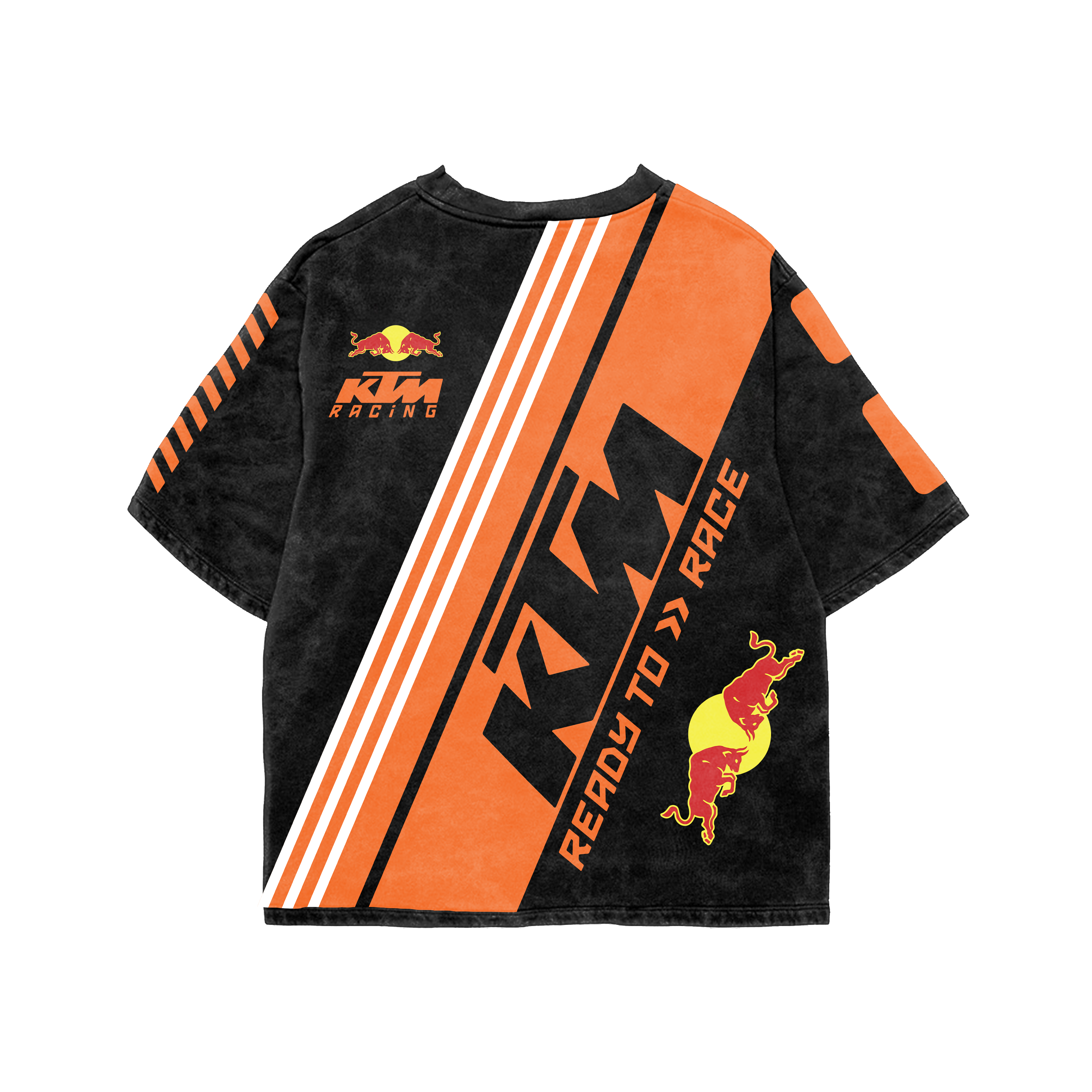 Ktm Acid Wash Oversized Tee