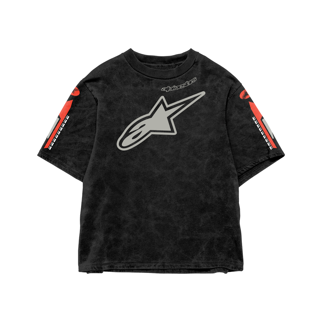 Alpinestar1 Acid Wash Oversized Tee