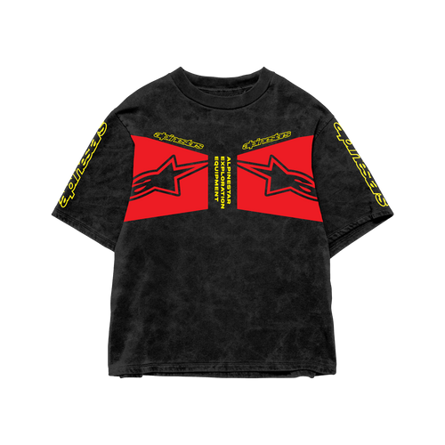 Alpinestar2 Acid Wash Oversized Tee