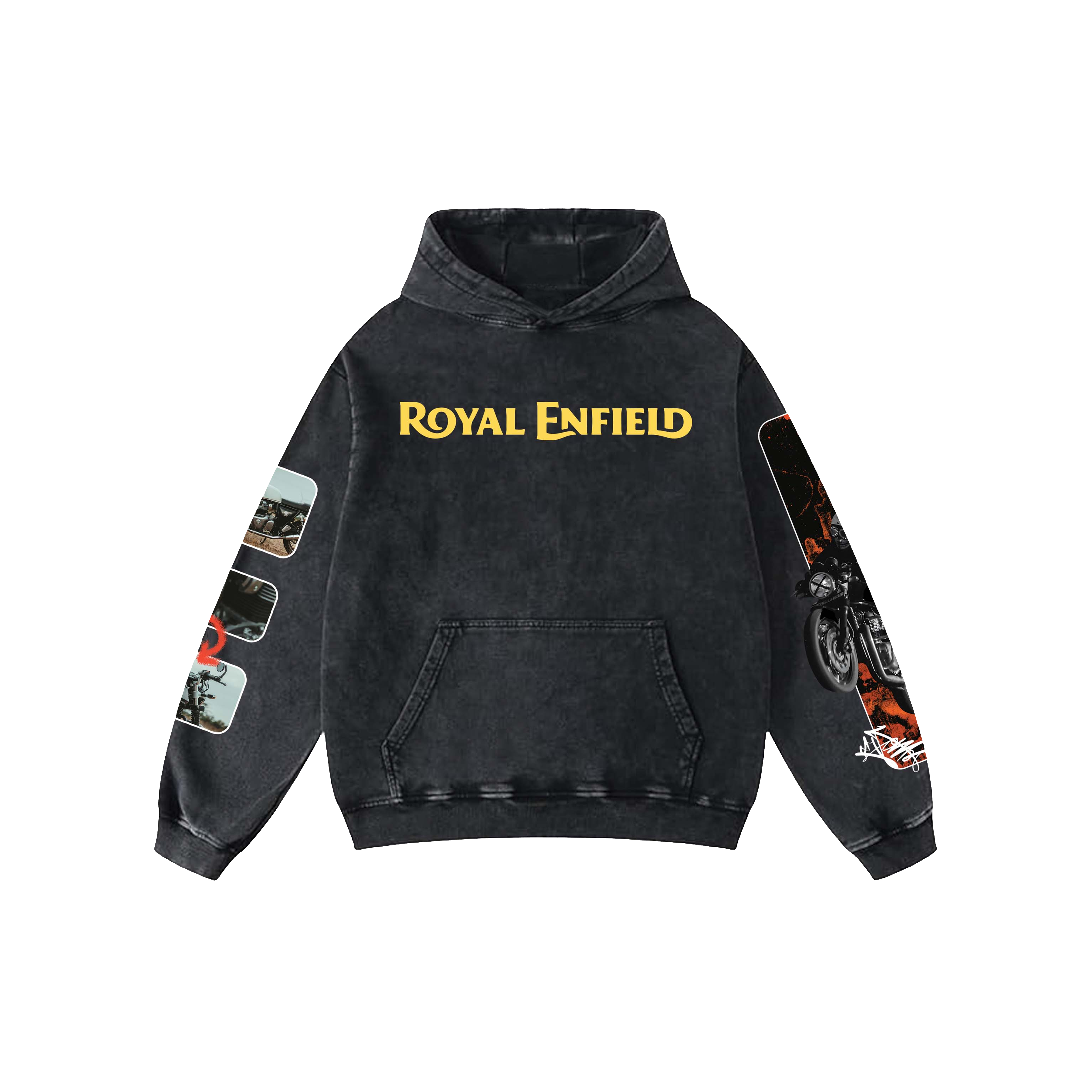 GT Acid Wash Oversized Hoodie