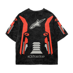 Alpinestar1 Acid Wash Oversized Tee